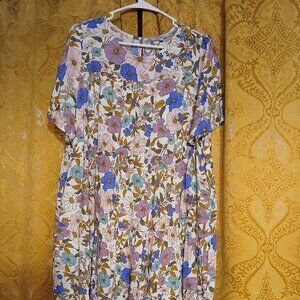 Size Large floral dress